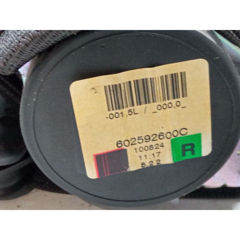 Recambio de cinturon seguridad tercera fila derecho para opel zafira / zafira family b (a05) 1.7 cdti (m75) referencia OEM IAM  