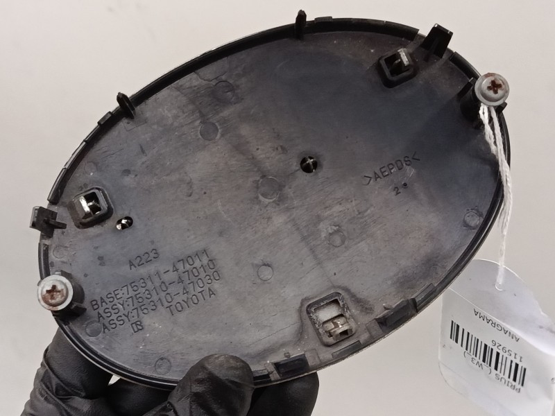 Recambio de anagrama para toyota prius (_w3_) 1.8 hybrid (zvw3_) referencia OEM IAM 7531147011 7531047010 
