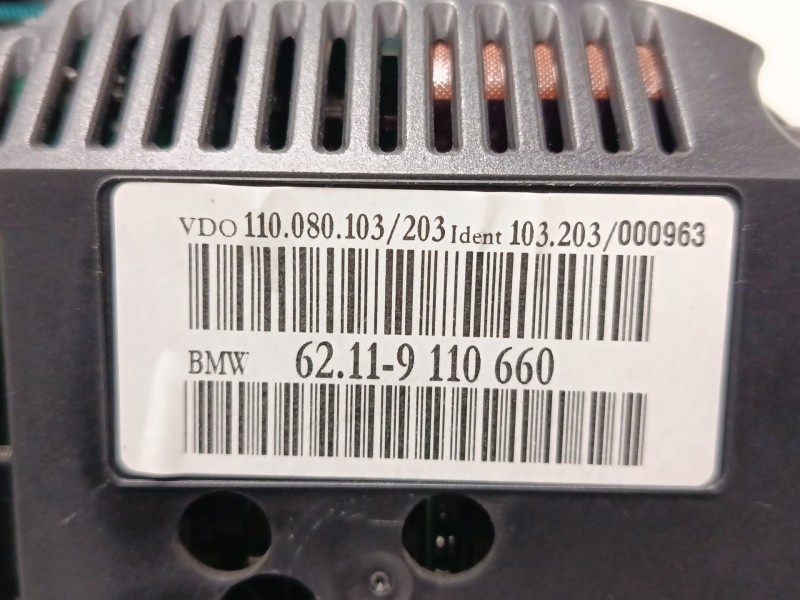 Recambio de cuadro instrumentos para bmw 7 (e65, e66, e67) 730 i, li referencia OEM IAM 62119110660 110080103 