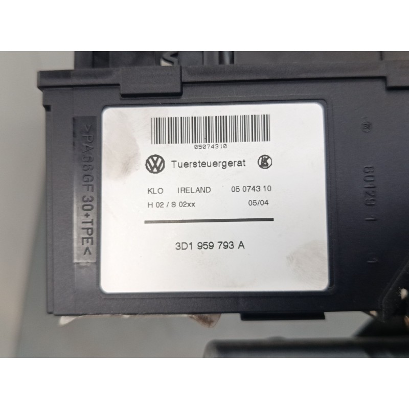 Recambio de motor elevaluna delantero izquierdo para porsche cayenne (9pa) s 4.5 referencia OEM IAM 3D1959793A  