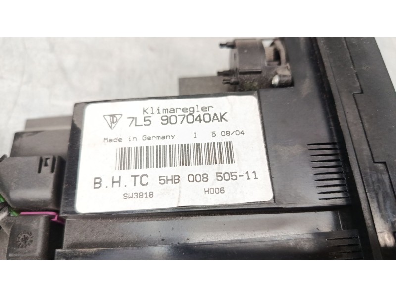 Recambio de mando climatizador para porsche cayenne (9pa) s 4.5 referencia OEM IAM 7L5907040AK 5HB00850511 