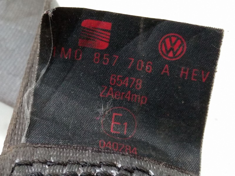 Recambio de cinturon seguridad delantero derecho para seat leon (1m1) 1.6 referencia OEM IAM   