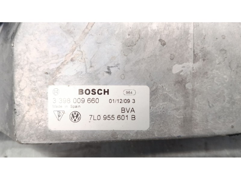 Recambio de motor limpia delantero para porsche cayenne (9pa) s 4.5 referencia OEM IAM 7L0955601B 7L0955119F 