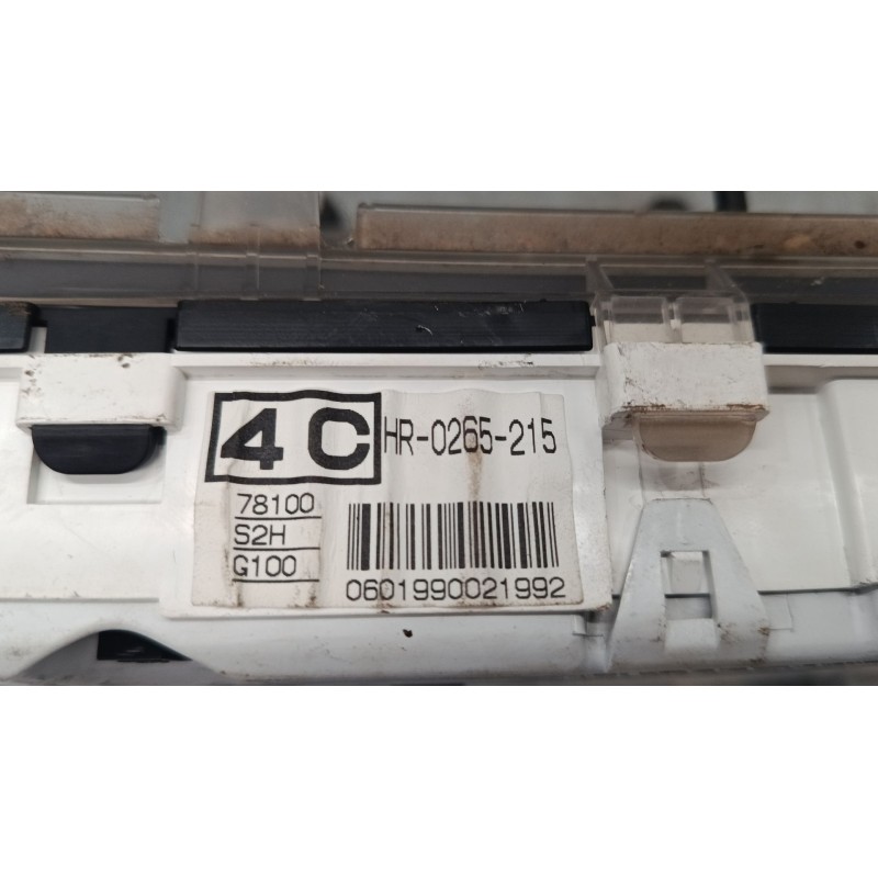 Recambio de cuadro instrumentos para honda hr-v (gh_) 1.6 16v 4wd (gh2, gh4) referencia OEM IAM 78100S2HG100 HR0265215 