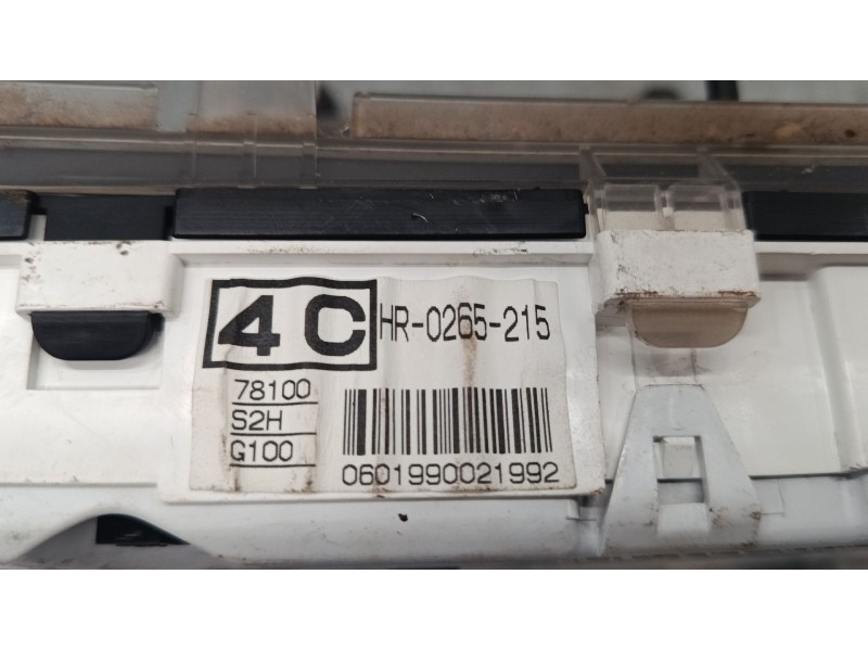 Recambio de cuadro instrumentos para honda hr-v (gh_) 1.6 16v 4wd (gh2, gh4) referencia OEM IAM 78100S2HG100 HR0265215 