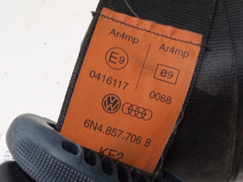 Recambio de cinturon seguridad delantero derecho para volkswagen polo iii (6n1) 60 1.4 referencia OEM IAM   