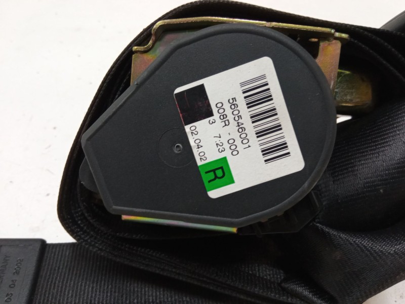 Recambio de cinturon seguridad delantero derecho 3p para audi a3 (8l1) 1.9 tdi referencia OEM IAM   