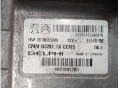 Recambio de centralita motor uce para citroën grand c4 spacetourer (3a_, 3e_) 2.0 bluehdi 160 referencia OEM IAM 9831983280 2864 2