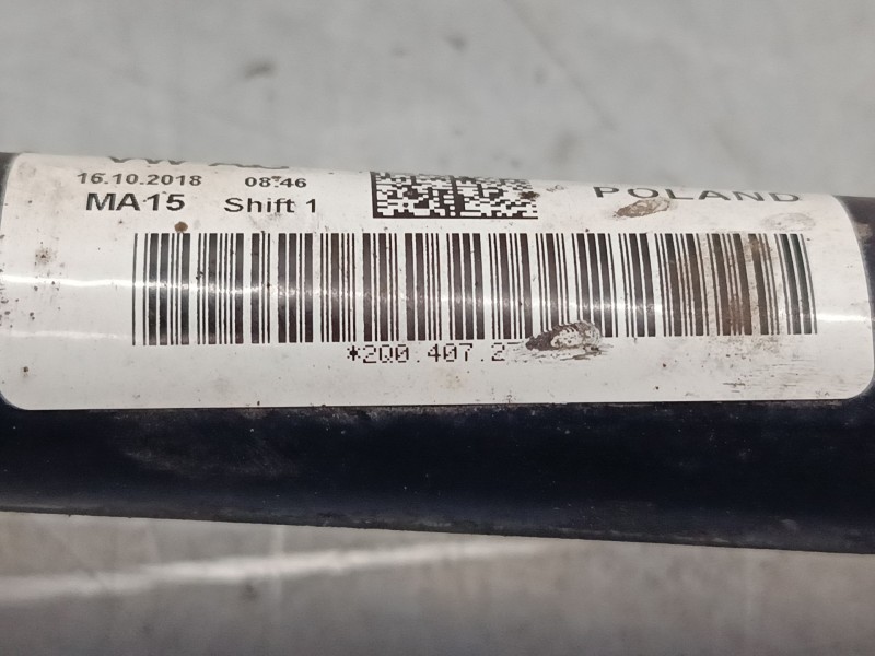 Recambio de transmision delantera izquierda para seat ibiza v (kj1, kjg) 1.0 mpi referencia OEM IAM 2q0407271bj  