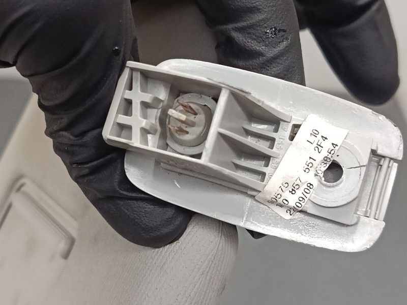 Recambio de parasol izquierdo para volkswagen golf vi (5k1) 2.0 gti referencia OEM IAM   