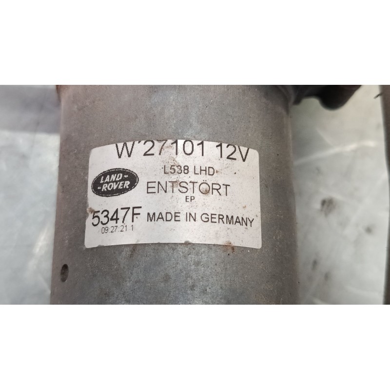 Recambio de motor limpia delantero para land rover range rover evoque (l538) 2.0 d referencia OEM IAM W27101 5347F  
