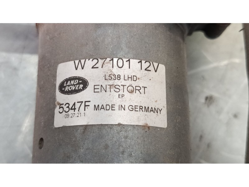 Recambio de motor limpia delantero para land rover range rover evoque (l538) 2.0 d referencia OEM IAM W27101 5347F  