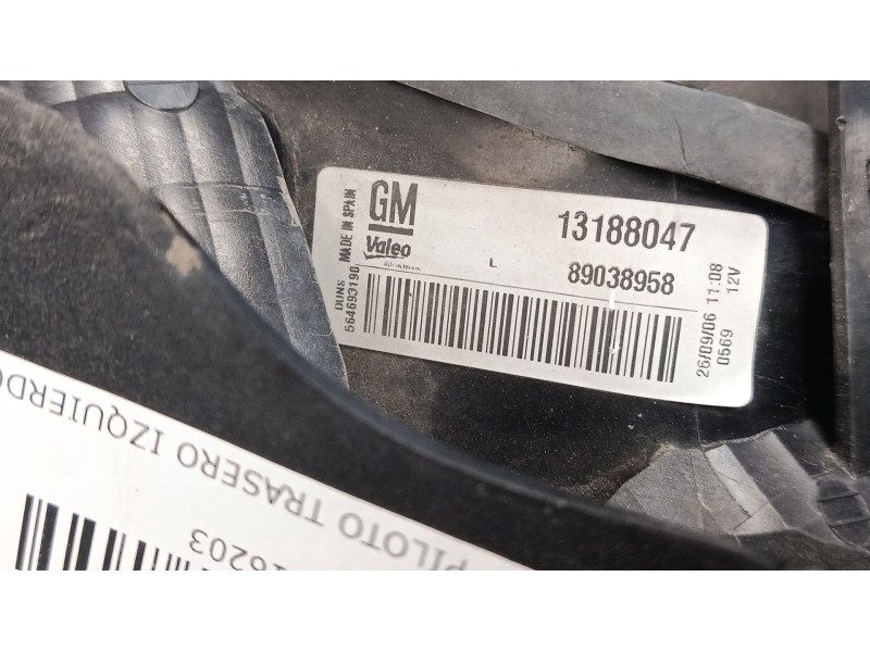 Recambio de piloto trasero izquierdo para opel corsa d (s07) 1.2 (l08, l68) referencia OEM IAM 13188047  