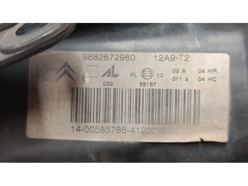 Recambio de faro derecho para citroën c3 i (fc_, fn_) 1.4 hdi referencia OEM IAM 9682672980  