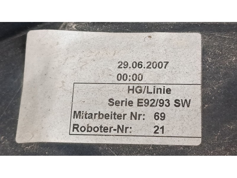 Recambio de aleta delantera izquierda para bmw 3 coupé (e92) 320 d xdrive referencia OEM IAM   