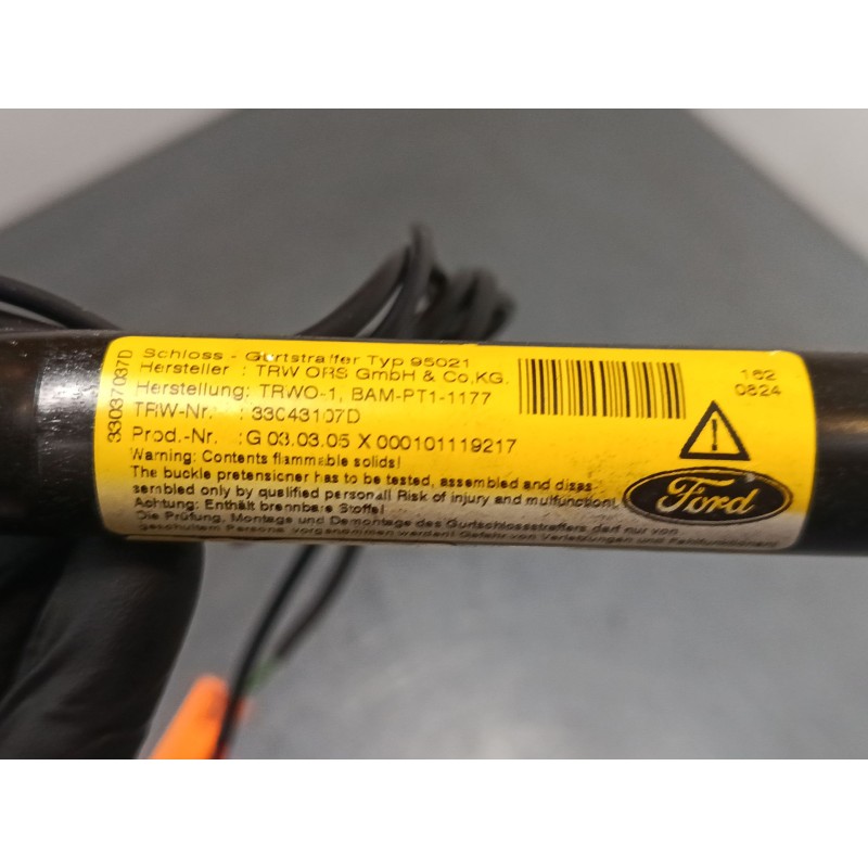 Recambio de anclaje cinturon delantero izquierdo para ford focus ii sedán (db_, fch, dh) 1.6 referencia OEM IAM   