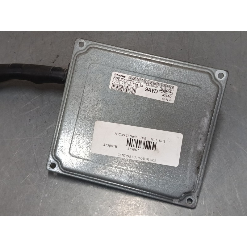 Recambio de centralita motor uce para ford focus ii sedán (db_, fch, dh) 1.6 referencia OEM IAM 4M5112A650HD S118934101D 