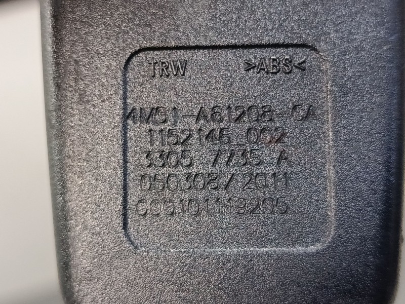 Recambio de anclaje cinturon delantero derecho para ford focus ii sedán (db_, fch, dh) 1.6 referencia OEM IAM   