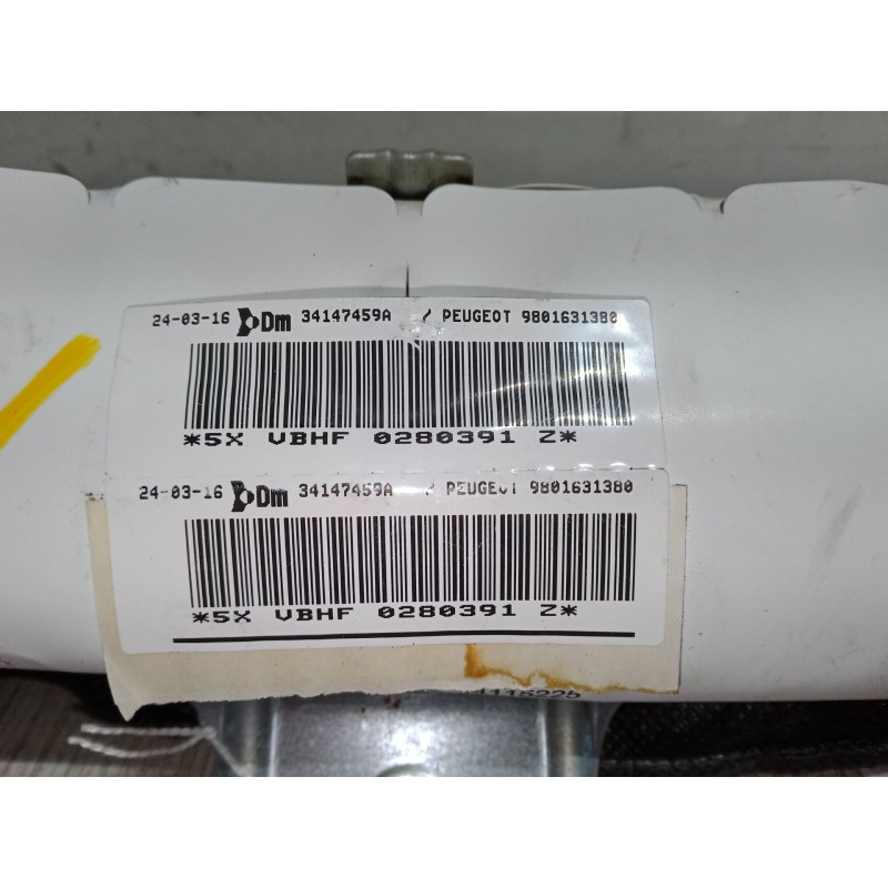 Recambio de airbag cortina delantero derecho para peugeot 3008 suv (mc_, mr_, mj_, m4_) 1.6 bluehdi 120 referencia OEM IAM 98016