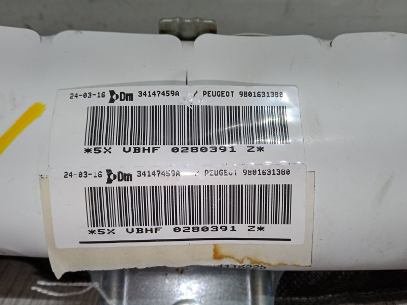 Recambio de airbag cortina delantero derecho para peugeot 3008 suv (mc_, mr_, mj_, m4_) 1.6 bluehdi 120 referencia OEM IAM 98016