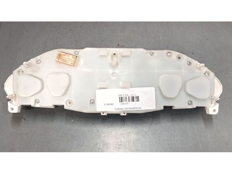 Recambio de cuadro instrumentos para peugeot 208 i (ca_, cc_) 1.4 hdi referencia OEM IAM 9801904080  