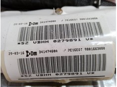 Recambio de airbag cortina delantero izquierdo para peugeot 3008 suv (mc_, mr_, mj_, m4_) 1.6 bluehdi 120 referencia OEM IAM 980 2