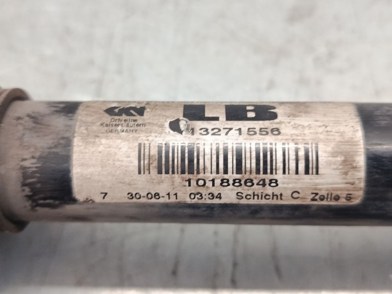 Recambio de transmision delantera derecha para opel astra j (p10) 1.4 turbo (68) referencia OEM IAM 13271556  