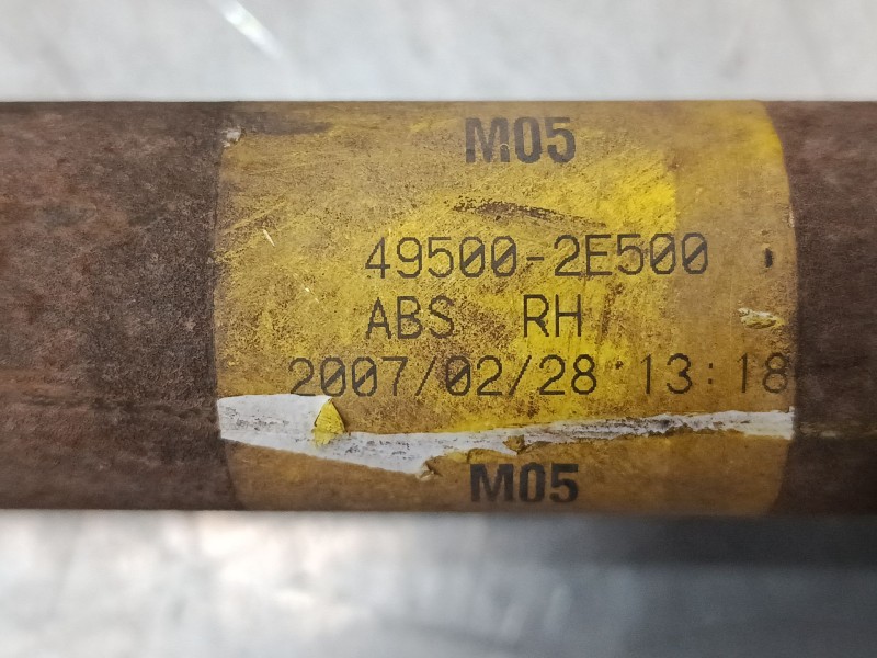 Recambio de transmision delantera derecha para hyundai tucson (jm) 2.0 referencia OEM IAM 495002E500  