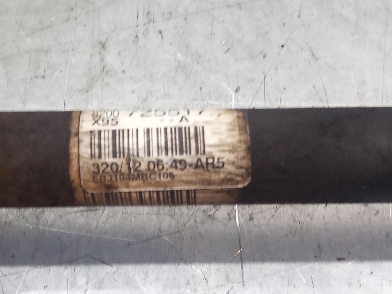Recambio de transmision delantera derecha para renault grand scénic iii (jz0/1_) 2.0 dci (jz0y) referencia OEM IAM   