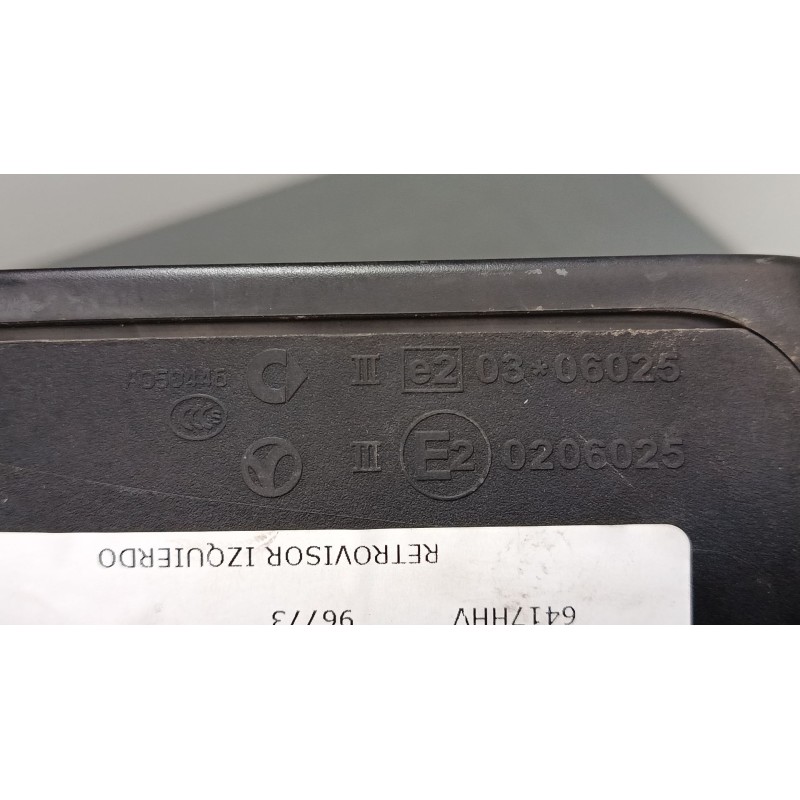 Recambio de retrovisor izquierdo para smart fortwo coupé (451) 1.0 (451.330, 451.334) referencia OEM IAM   