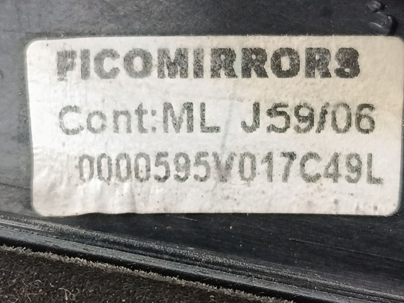 Recambio de retrovisor izquierdo para smart fortwo coupé (450) 0.7 (450.352, 450.332) referencia OEM IAM   