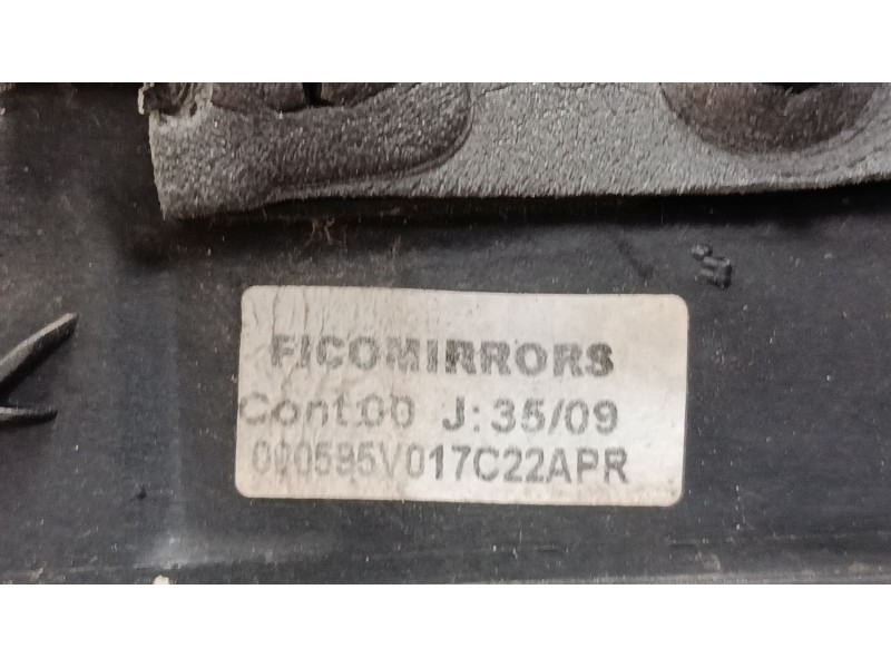 Recambio de retrovisor izquierdo para smart fortwo coupé (450) 0.8 cdi (450.300, 450.301, 450.302, 450.303, 450.306) referencia 