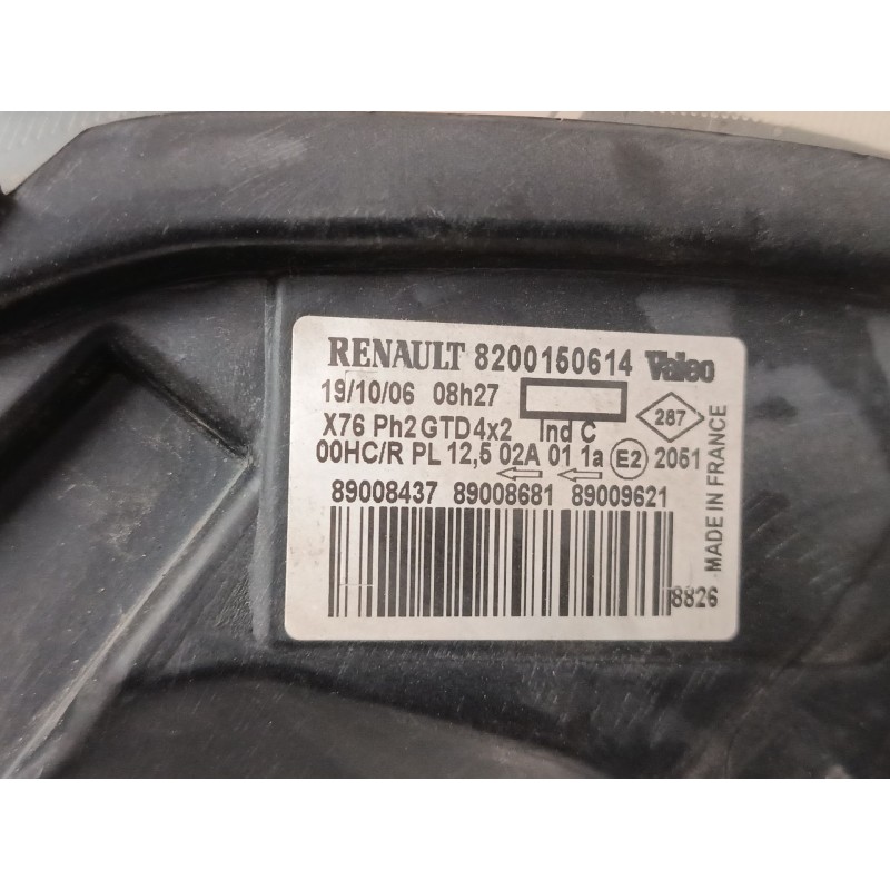 Recambio de faro izquierdo para renault kangoo express (fc0/1_) 1.2 16v (fc05, fc0w, fc1d, fc1p, fc1k, fc0t) referencia OEM IAM 
