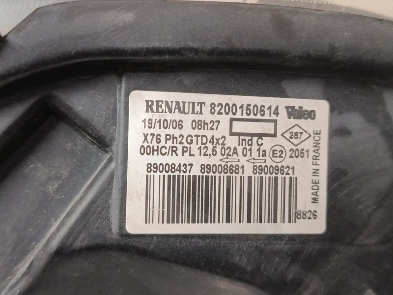 Recambio de faro izquierdo para renault kangoo express (fc0/1_) 1.2 16v (fc05, fc0w, fc1d, fc1p, fc1k, fc0t) referencia OEM IAM 