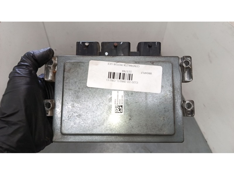 Recambio de centralita motor uce para renault clio iii (br0/1, cr0/1) 1.2 16v (br02, br0j, br11, cr02, cr0j, cr11) referencia OE
