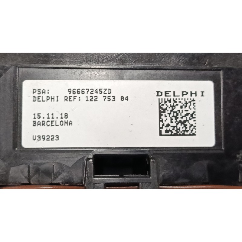 Recambio de mando luces para citroën grand c4 spacetourer (3a_, 3e_) 2.0 bluehdi 160 referencia OEM IAM 96667245zd  