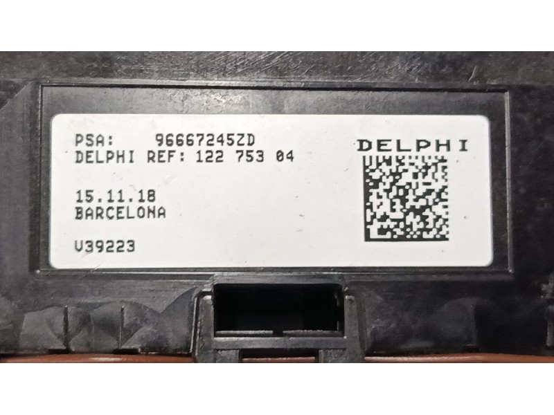 Recambio de mando luces para citroën grand c4 spacetourer (3a_, 3e_) 2.0 bluehdi 160 referencia OEM IAM 96667245zd  