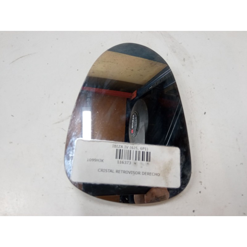 Recambio de cristal retrovisor derecho para seat ibiza iv (6j5, 6p1) 1.6 tdi referencia OEM IAM 212834352  