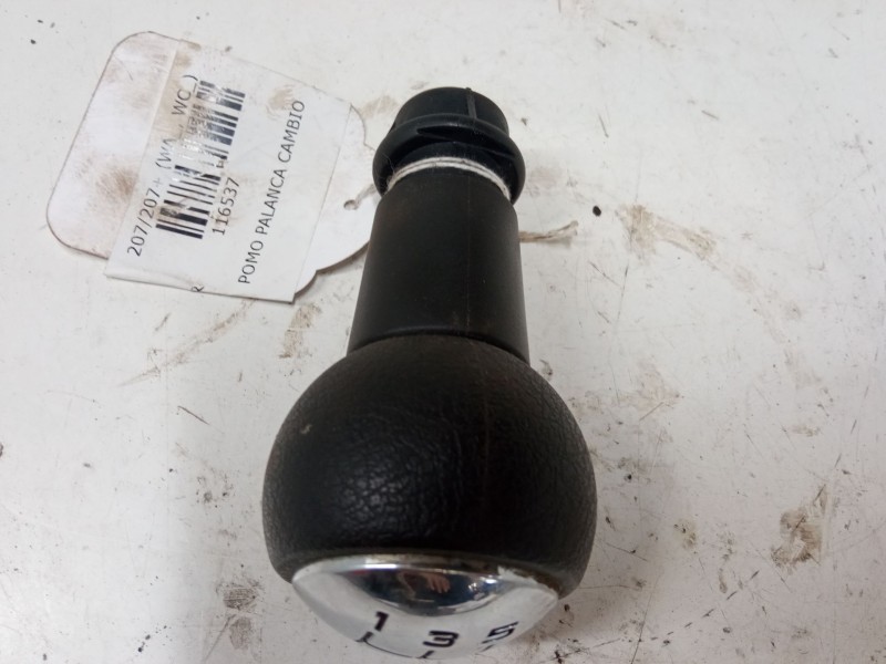 Recambio de pomo palanca cambio para peugeot 207/207+ (wa_, wc_) 1.4 16v referencia OEM IAM   