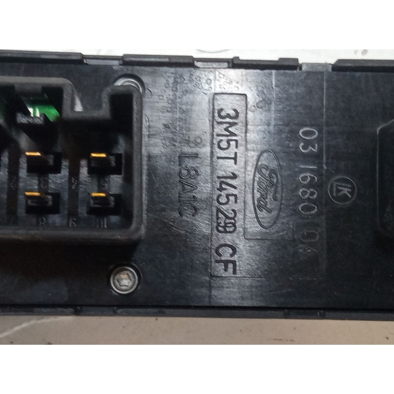 Recambio de mando elevalunas delantero izquierdo para ford focus c-max (dm2) 1.6 tdci referencia OEM IAM 3M5T14529CF  