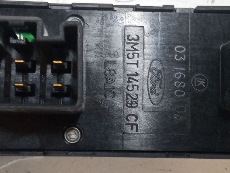 Recambio de mando elevalunas delantero izquierdo para ford focus c-max (dm2) 1.6 tdci referencia OEM IAM 3M5T14529CF  