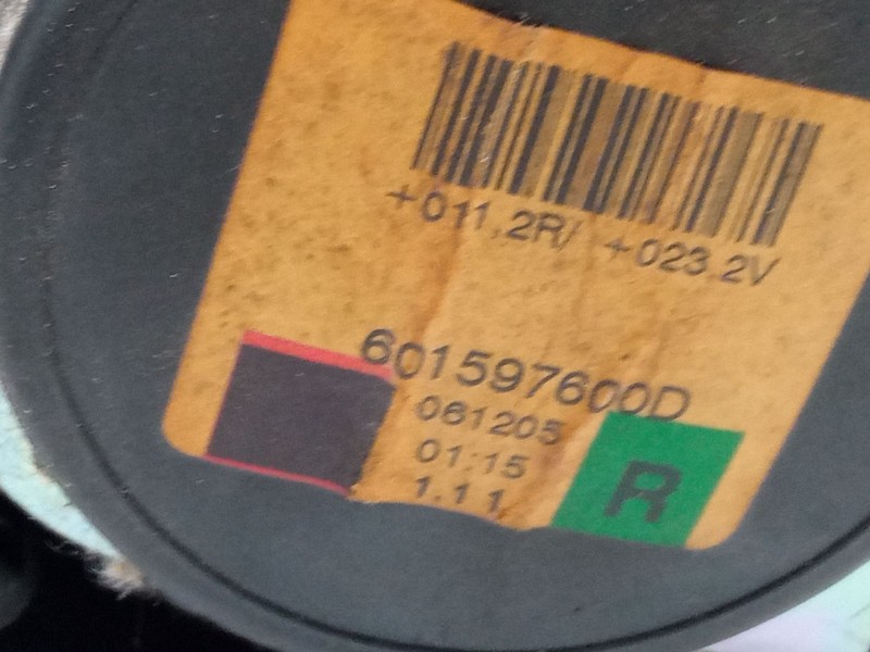 Recambio de cinturon seguridad trasero derecho para ford focus c-max (dm2) 1.6 tdci referencia OEM IAM   