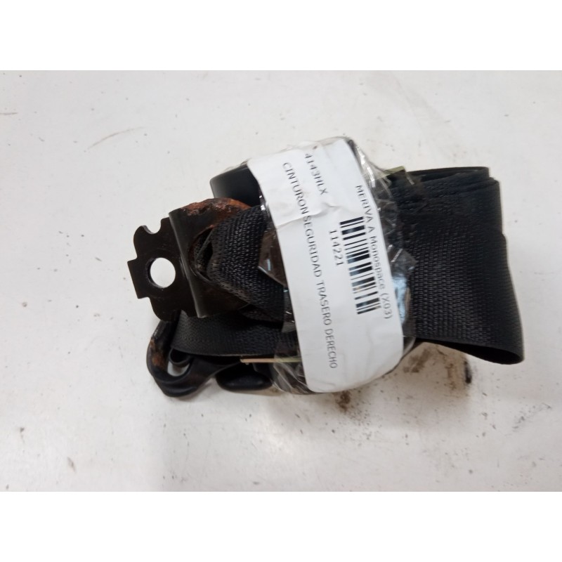 Recambio de cinturon seguridad trasero derecho para opel meriva a monospace (x03) 1.4 16v twinport lpg (e75) referencia OEM IAM 