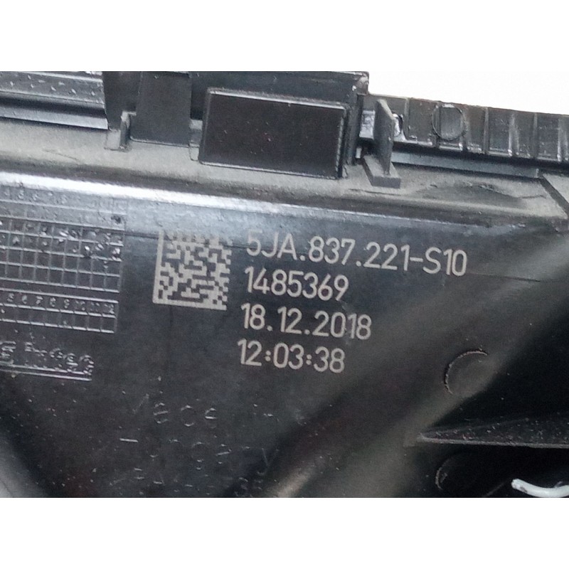 Recambio de maneta interior puerta trasera izquierda para skoda rapid spaceback (nh1) 1.0 tsi referencia OEM IAM   