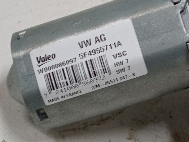 Recambio de motor limpia trasero para skoda rapid spaceback (nh1) 1.0 tsi referencia OEM IAM   