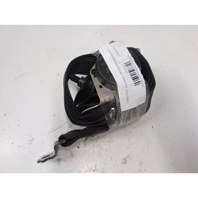 Recambio de cinturon seguridad trasero izquierdo para opel meriva a monospace (x03) 1.4 16v twinport lpg (e75) referencia OEM IA