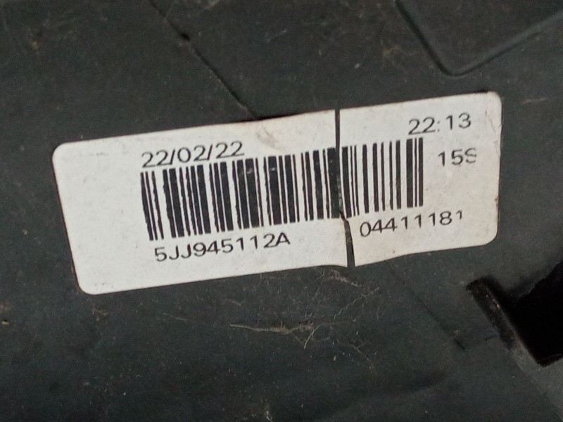 Recambio de piloto trasero derecho para skoda rapid spaceback (nh1) 1.0 tsi referencia OEM IAM   