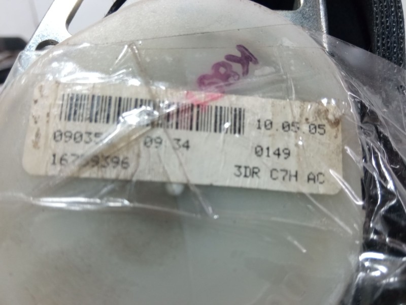 Recambio de cinturon seguridad trasero derecho para nissan almera ii (n16) 1.5 referencia OEM IAM 090356 16759396 