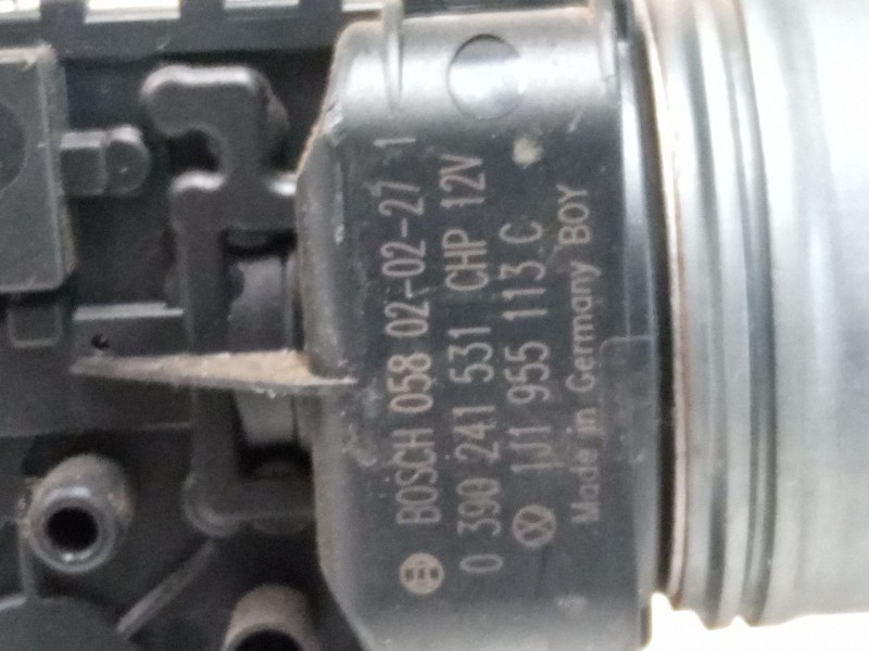 Recambio de motor limpia delantero para audi a3 (8l1) 1.9 tdi referencia OEM IAM 1j1955113c  