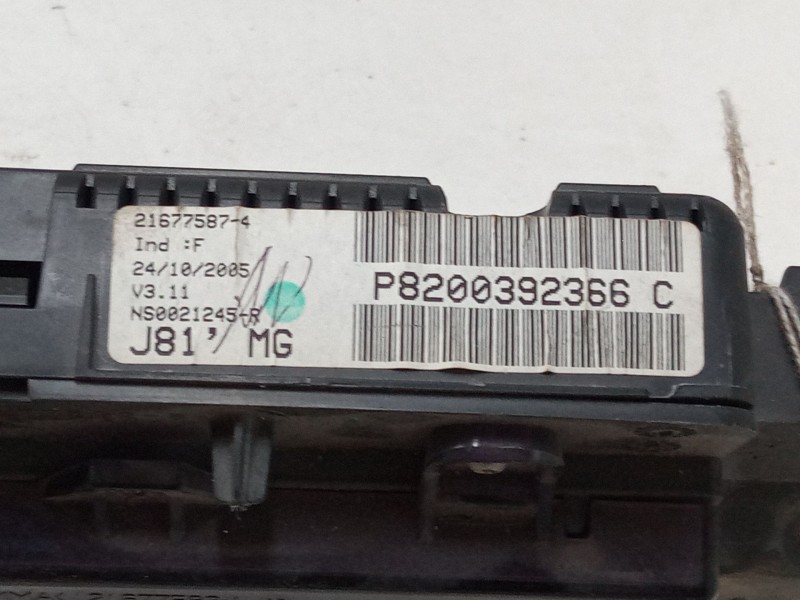 Recambio de cuadro instrumentos para renault espace iv (jk0/1_) 2.2 dci (jk0h) referencia OEM IAM 8200392366  